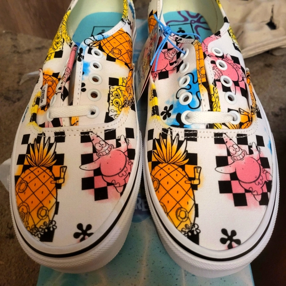Spongebob authentic vans